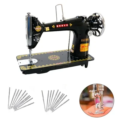 Umbrella Sewing Machine, Round with 20 Pcs Needles Free (Head Only)